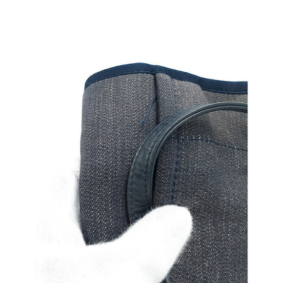 Chanel Deauville Chain Tote Bag - Picture 8 of 9